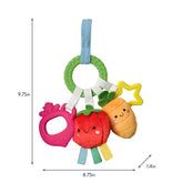 *Itzy Ritzy Bitzy Busy Ring Teething Activity Toy - Veggies